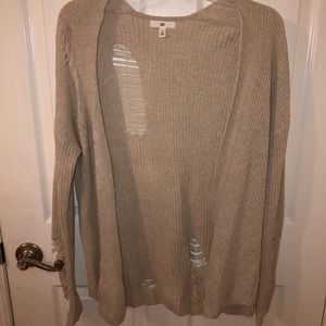 Beige cardigan
